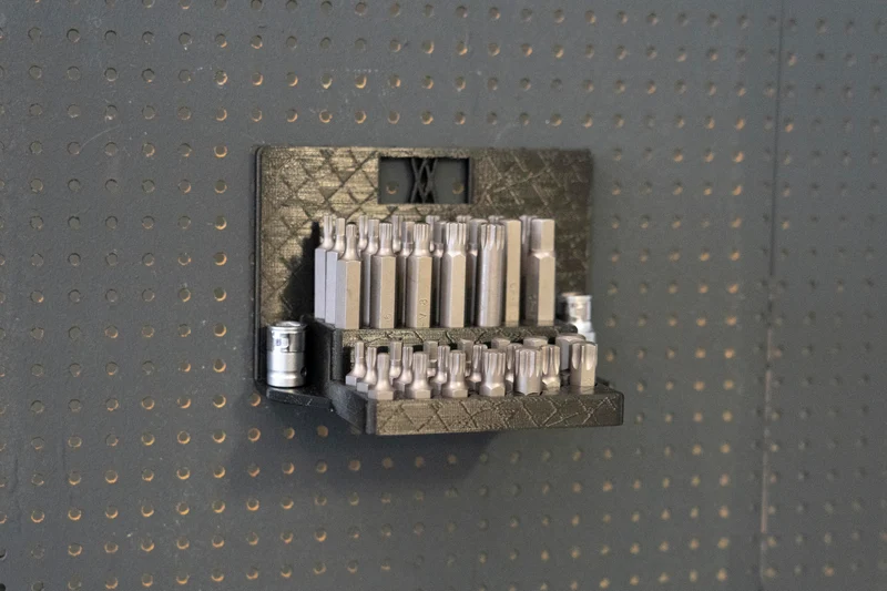 Wandhalter für Kraft-Bitsatz 40tlg für 3D Druck I 003
