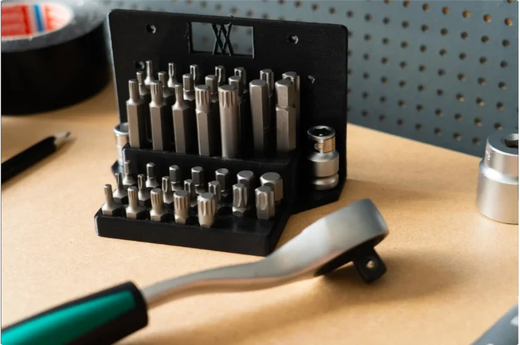 Wandhalter für Kraft-Bitsatz 40tlg für 3D Druck I 003