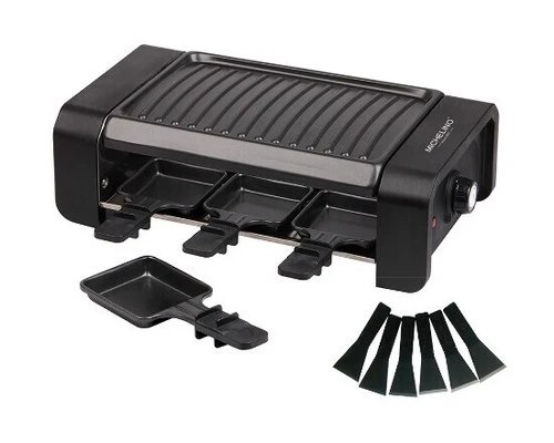 Raclette für 6 Personen mit Grillplatte