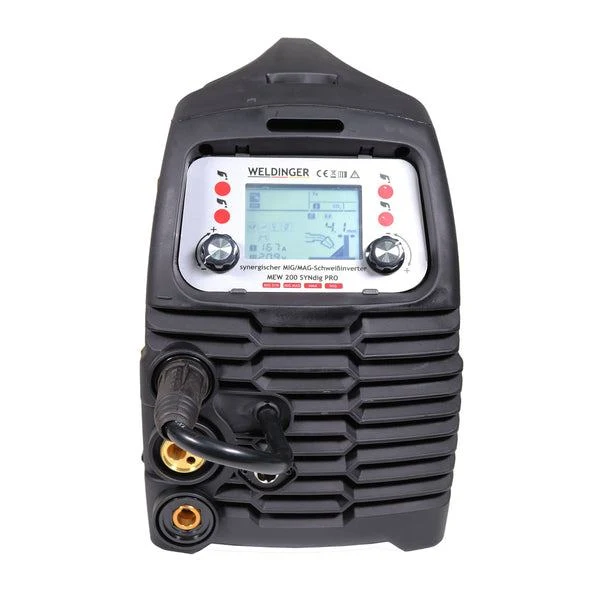 WELDINGER MEW 200 SYN dig pro digitaler synergischer MIG/MAG-Schweißinverter auch WIG MMA