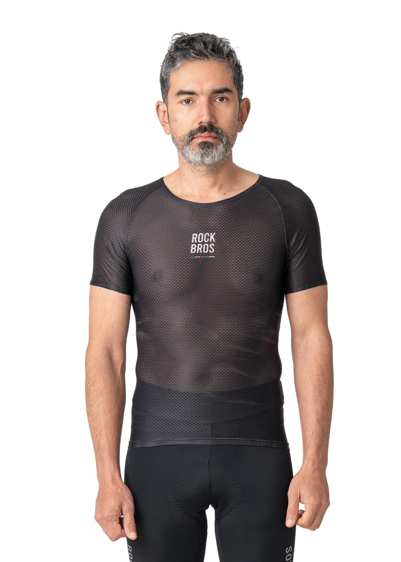 Road-to-Sky Radsport-Baselayer Kurzarm – Atmungsaktives Funktionsshirt