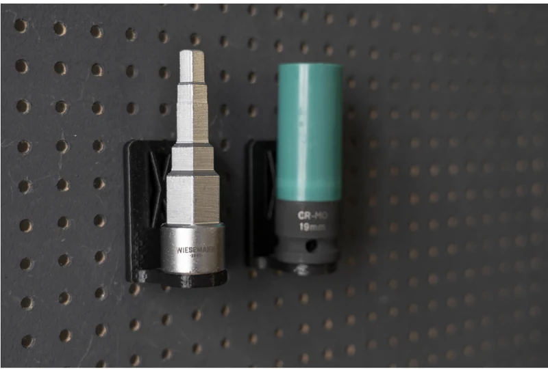 Wandhalter für einzelnen 1/2" Nüsse für 3D Druck I 044