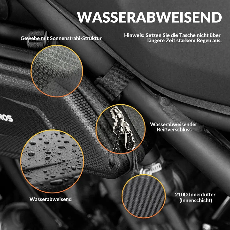 Wasserabweisende Motorradtasche, 1,5 Liter