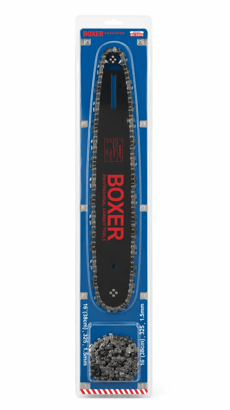 Boxer Ersatz Schwert 2 Ketten 38cm 0,325" 1,5mm