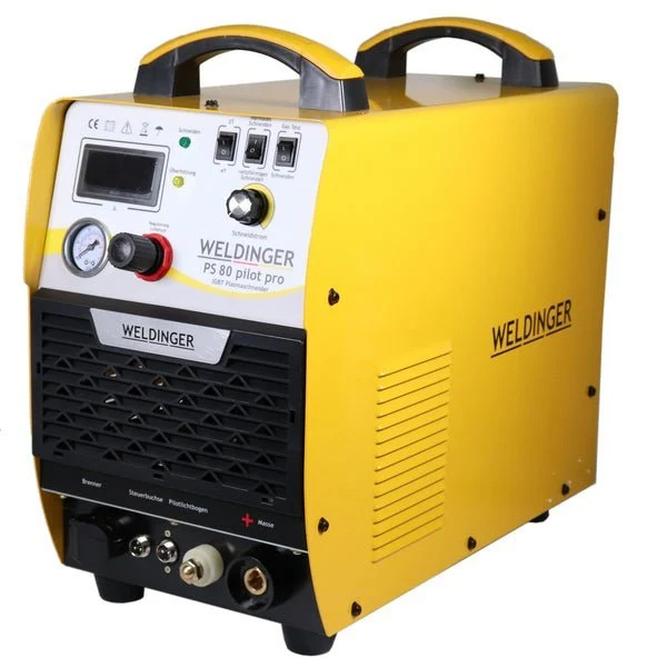 WELDINGER Plasmaschneider PS 80 pilot pro (Pilotlichtbogen 80 A bis 35 mm Materialstärke)