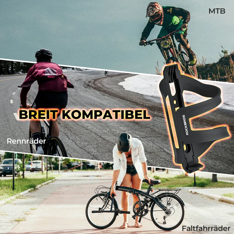 Fahrrad Flaschenhalter aus PC+ABS