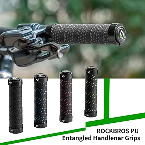 Lenkergriffe Anti-Rutsch Fahrradgriffe Lock-On Design Fahrrad Griffe