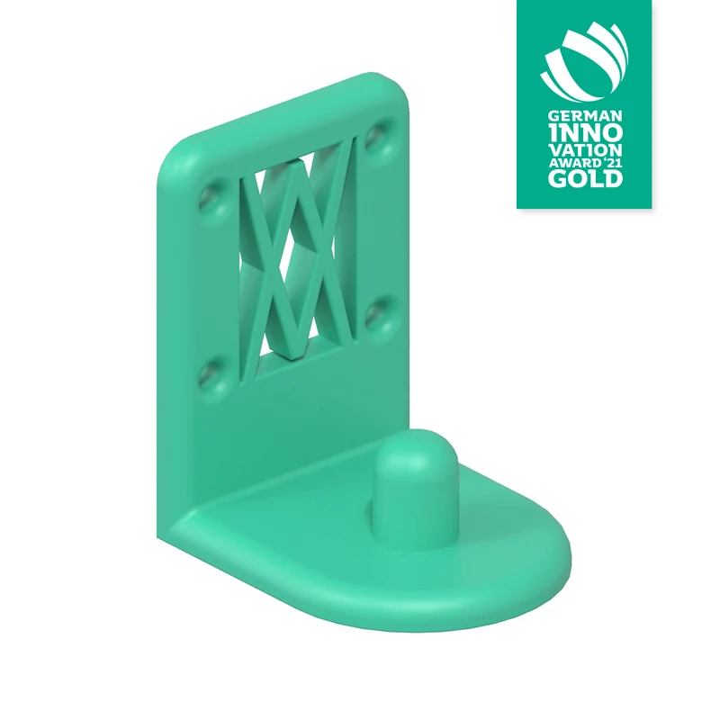 Wandhalter für einzelne Nüsse größer 30mm für 3D Druck I 045