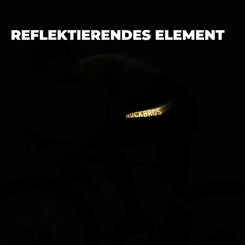 Fahrradhose Kurz Herren, Gepolstert 3D Schnitt Radlerhose