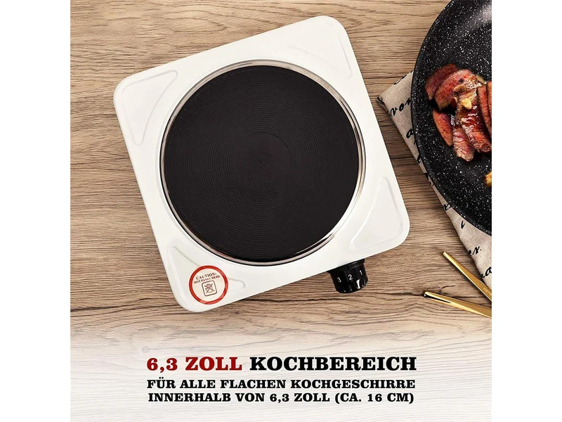 Homelux Kochplatte Einzelkochfeld Herdplatte Camping 1500W
