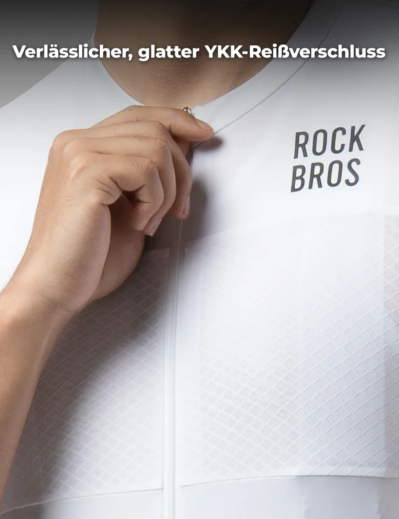 Herren Kurzarm Fahrradtrikot – 3D-Ergonomisches Design