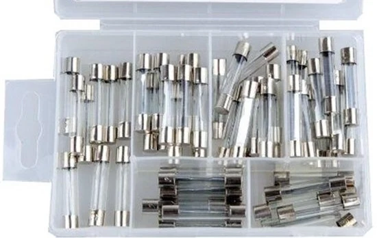 Stanford Glas Sicherung Sortiment Auto Glassicherung Feinsicherungen 5-30A 60 tlg.