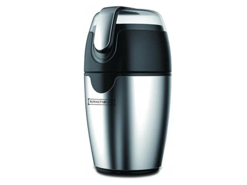 RoyaltyLine Elektrische Kaffeemühle - 150W - 65g