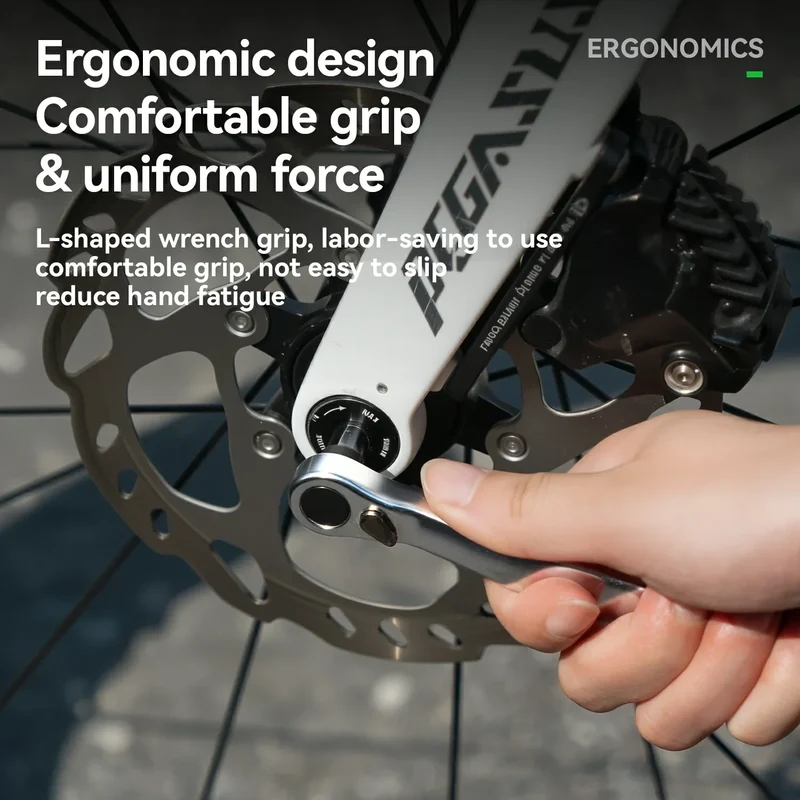 Multifunktionales 15-in-1 Mini-Ratsche-Fahrradwerkzeug