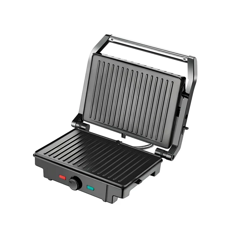 Schäfer Kontaktgrill 2200W Tischgrill Elektrogrill Grill Panini Maker Sandwich