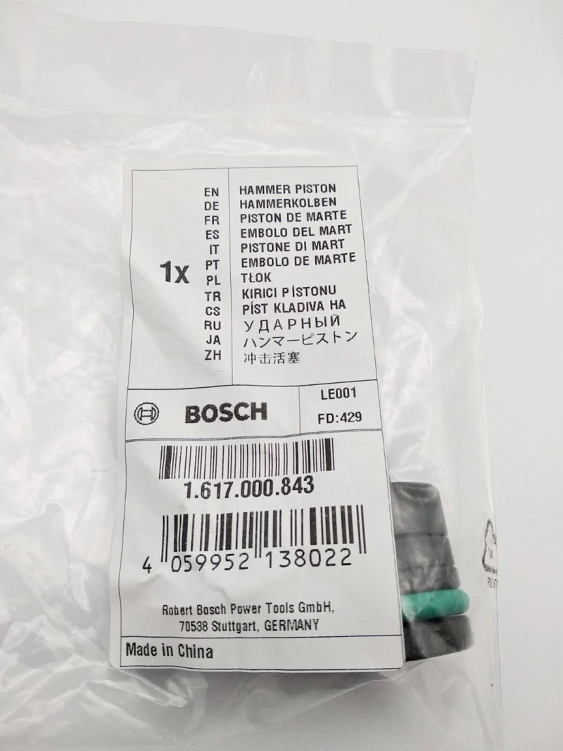 Bosch Kolben komplett mit Pleuel und O-Ring für GBH 5-40 DE,GBH 5-38D,GBH 5-38 X,GBH 500,GBH 5400 Teilenummer = 1 617 000 843