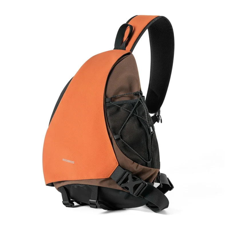 Sling Bag Groß, Sling Rucksack mit Magnetverschluss, Crossbody-Tasche