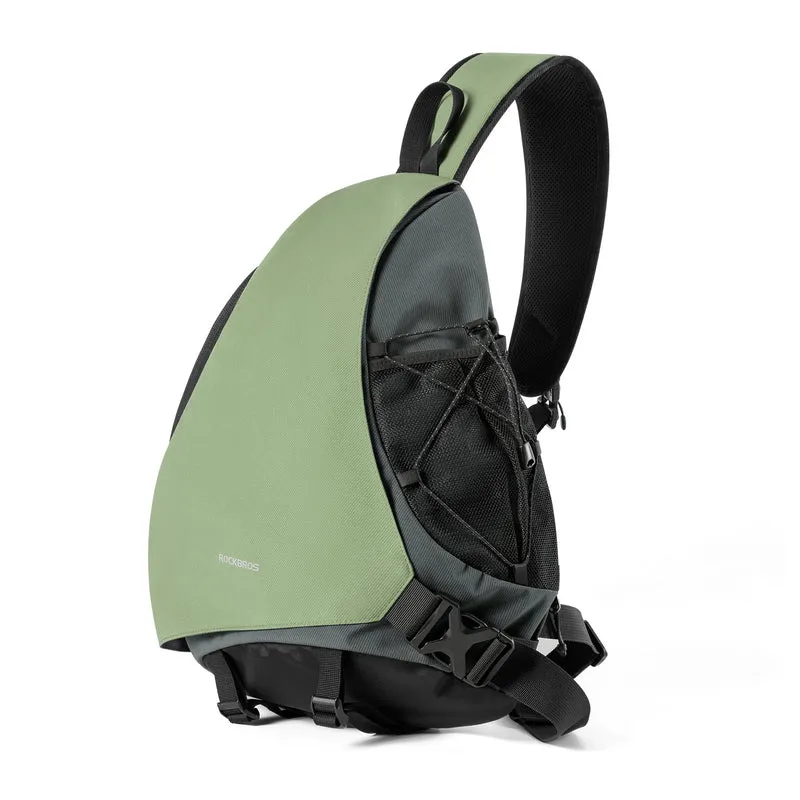 Sling Bag Groß, Sling Rucksack mit Magnetverschluss, Crossbody-Tasche