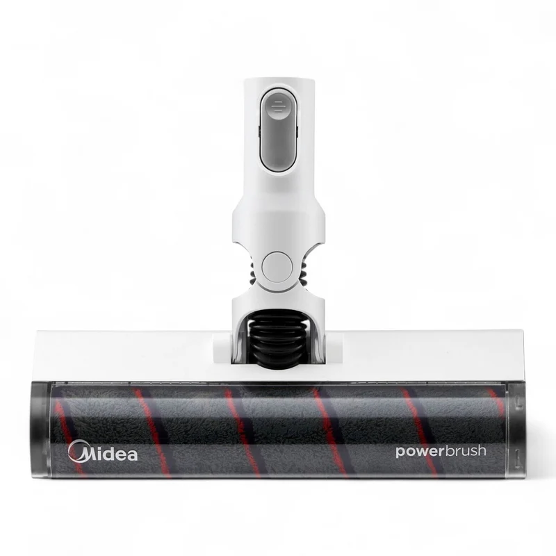 Midea Akku- Kabellose Beutellose Staubsauger L10 LED Anzeige HEPA-Filter Weiß