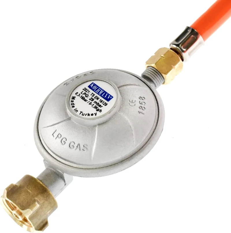 Kochmann® 29mbar Gasdruckregler 1/4" Gas DruckmindererLinksgewinde