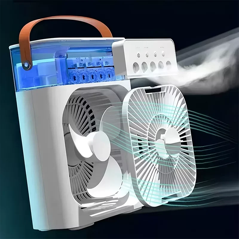 3in1 Luftkühler Verdunstungskühler Klima mit Kaltdampf Ventilator
