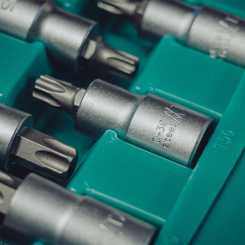 Steckschlüsselsatz 1/2" für TORX I 80195