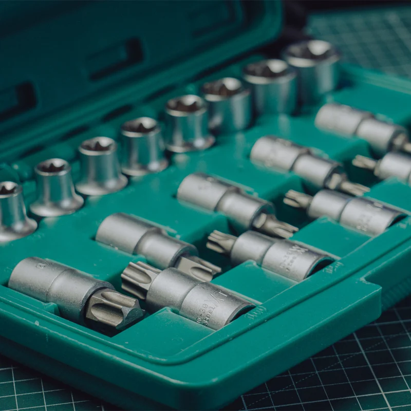 Steckschlüsselsatz 1/2" für TORX I 80195