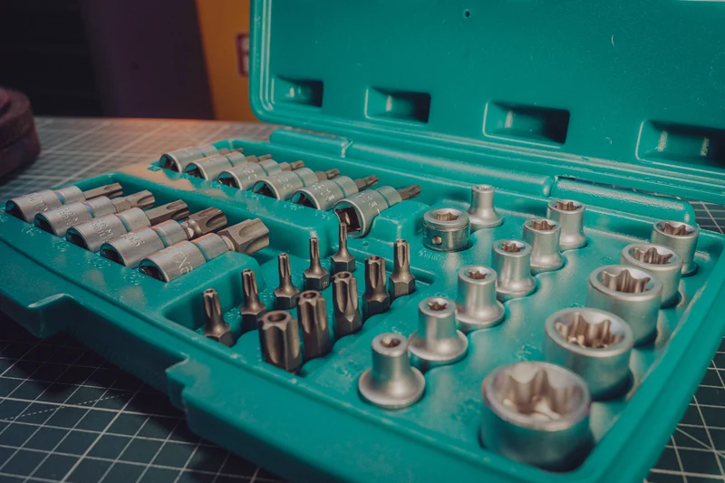 Steckschlüssel- & Bit-Satz für TORX 3/8 "I 80164