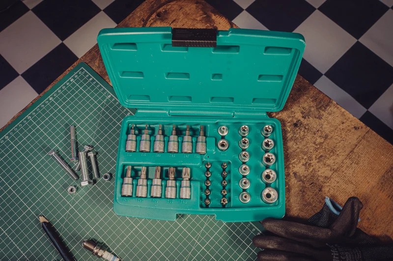 Steckschlüssel- & Bit-Satz für TORX 3/8 "I 80164