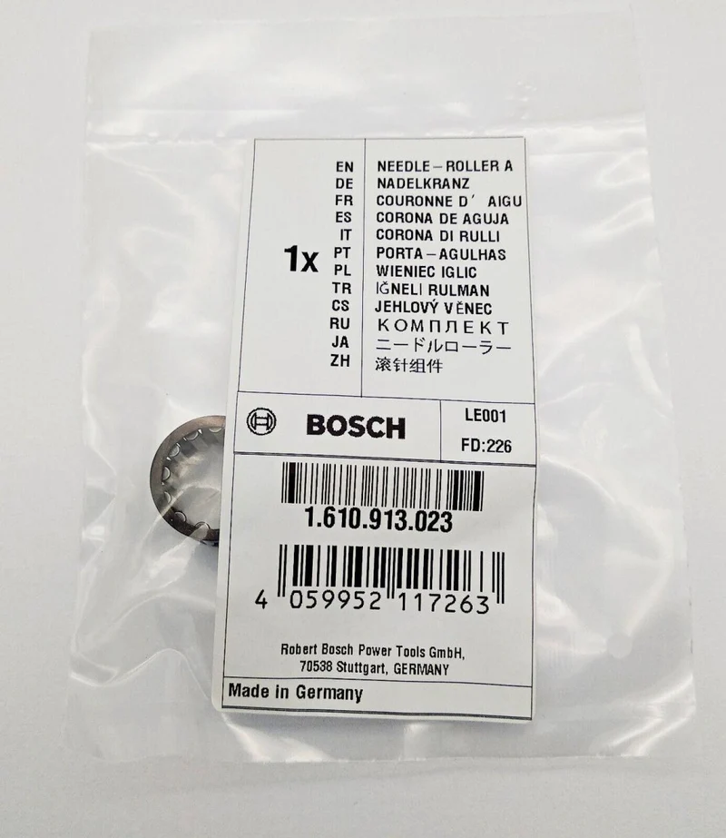 Bosch Nadelkranz für GBH 18V-45C,8-45 DV,8D, GSH 7 VC, für Excenter! Nadellager Getriebe Lager 1610913023