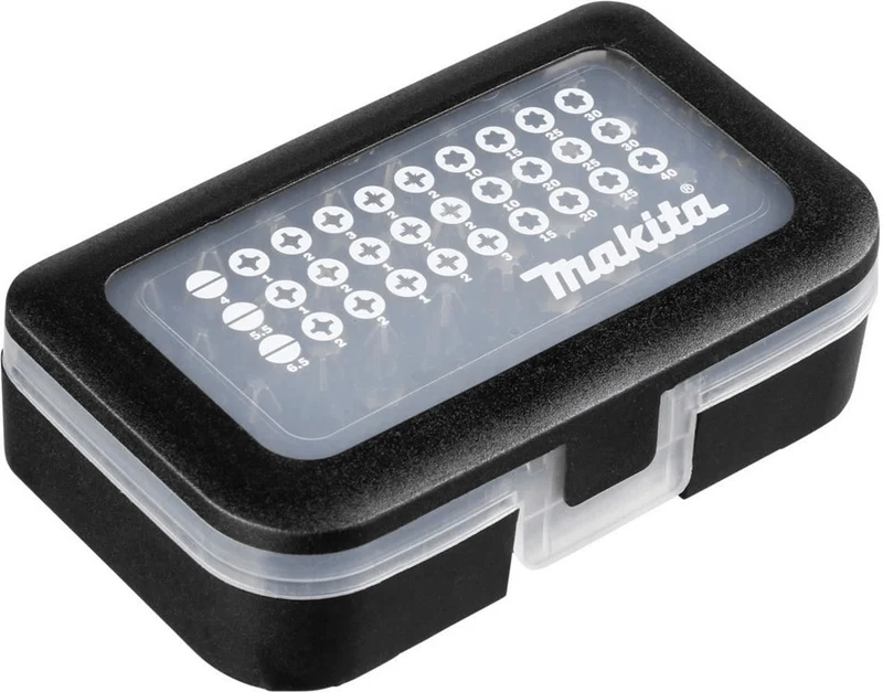 Makita D-30667 Bit-Set Stahl inkl. Aufbewahrungsbox 31 tlg