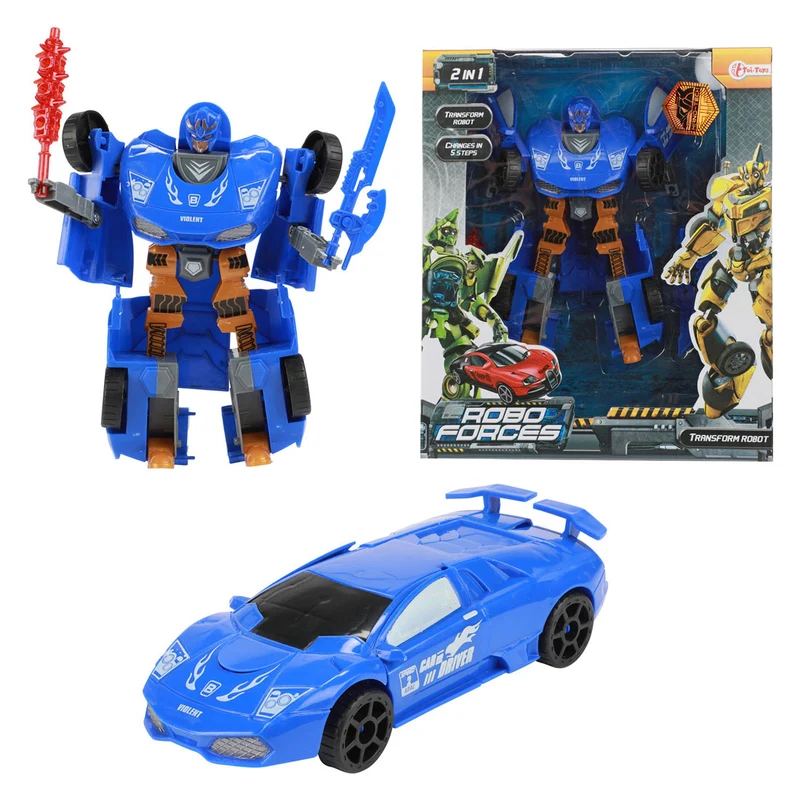 ROBOFORCES Verwandlungs Roboter -Superauto-