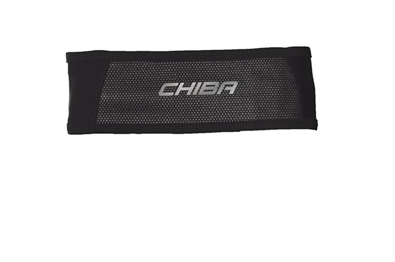 CHIBA Windstopper Stirnband - L/XL, schwarz, Thermofleece, winddicht, reflektierendes Logo