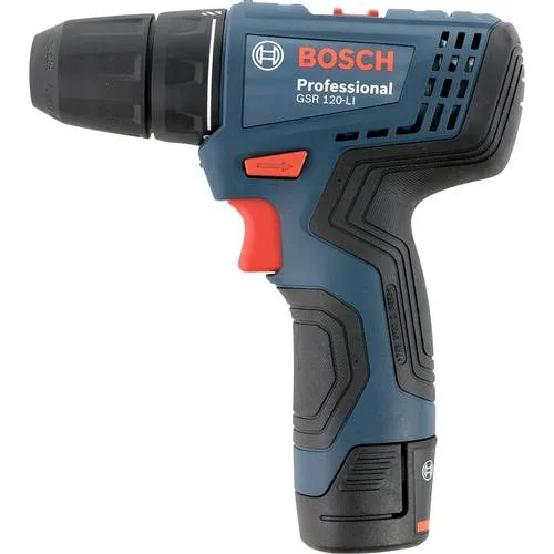Bosch Professional GSR-120LI Akkuschrauber Bohrschrauber Set 12V