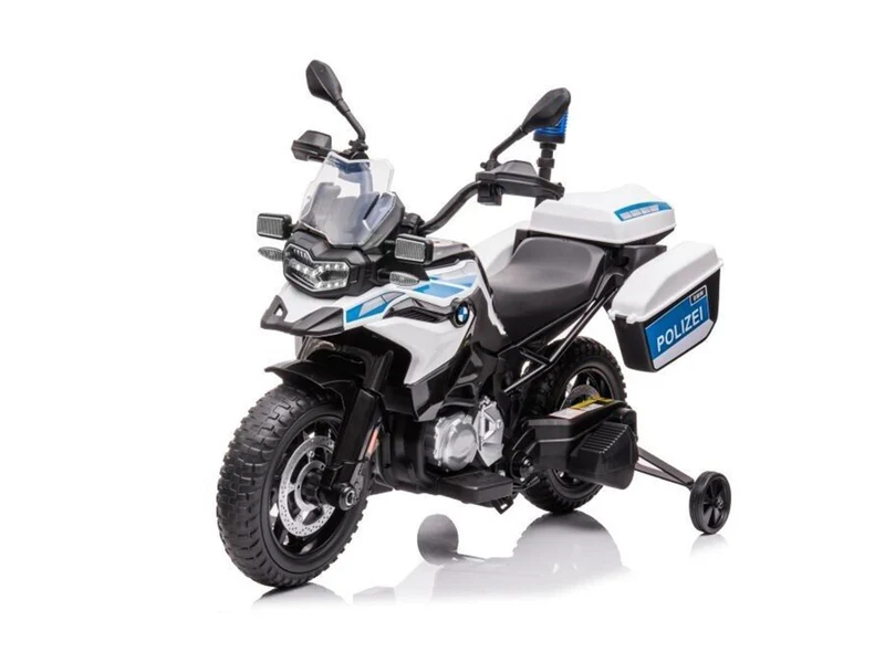 BMW Polizei 12V Elektro Kindermotorrad Kinderspielzeug 2x 45W