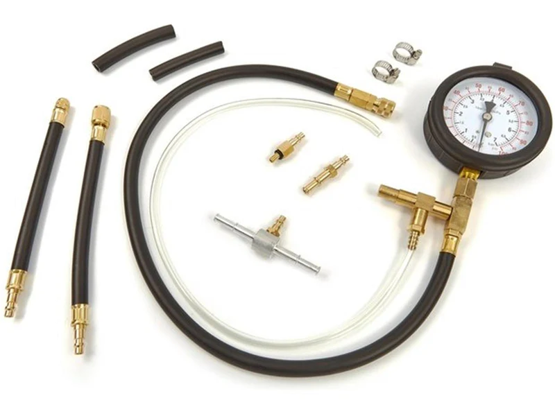 Kraftstoff Druckmessgerät Manometer Set 10 tlg.