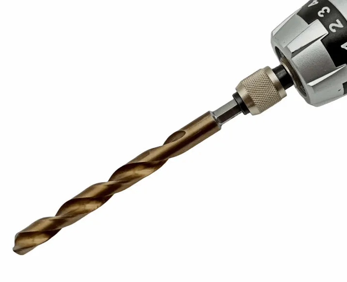 HSS-G Bit Aufnahme Metallbohrer Set 16 tlg 1/16 " - 3/8 " Spiral Bohrer in Box
