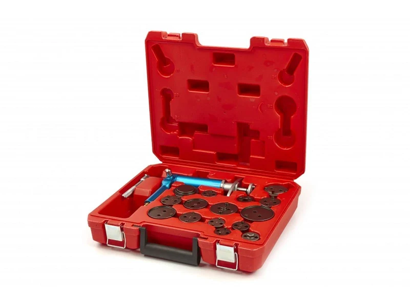 16 tlg. Pneumatischer Universal Bremskolbenrücksteller Set KFZ