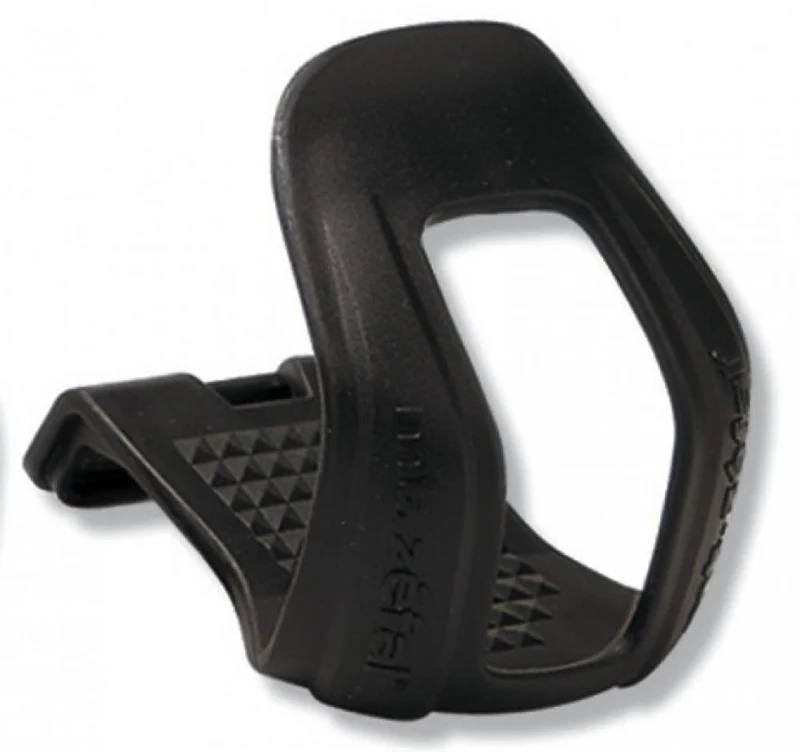 Zéfal Pedalhaken Christophe L XL Pedal Haken Retro Pedalriemen Paar 516 weiß 370mm Leder