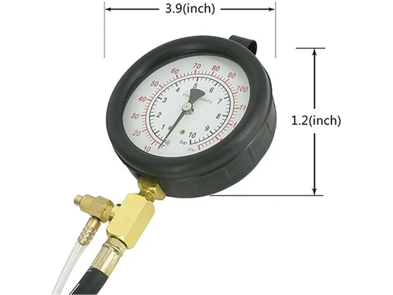 70 tlg Universal Benzindruckprüfer Drucktester Kraftstoffdruckprüfer