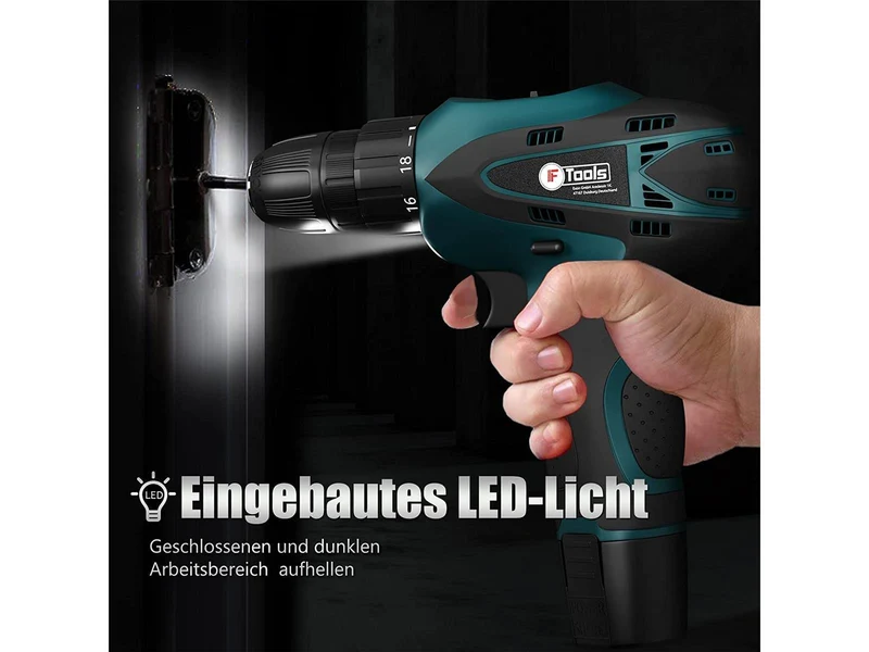 IF-Tools Akku Schrauber Set (2x 18V | 2.0Ah)