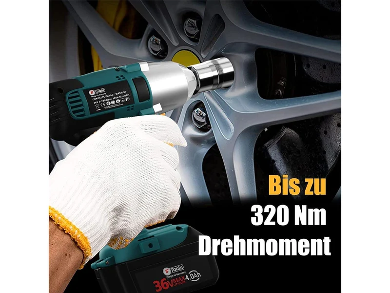 IF Tools Akku Schrauberr inkl. 2x Akku und Netzteil