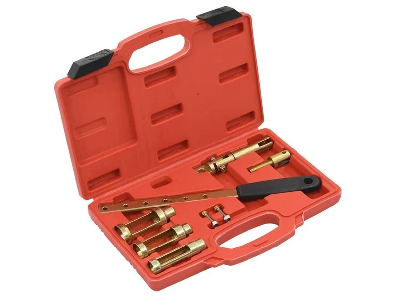 8 tlg. Ventilfederspanner Ventilfederkompressor Set Ventilfedern