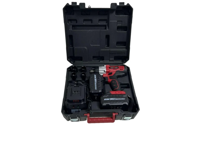 300Nm Akku Schlagschrauber 1/2" - 2x 36V 2Ah Drehmomentschrauber