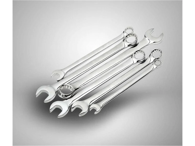 XL Gabel Ringschlüsselsatz Ringschlüssel Satz 6 tlg Maulschlüssel in Matte
