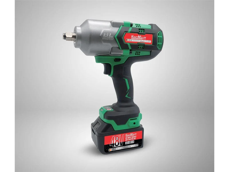 1700Nm PROFI LINE Akku Schlagschrauber 48V 6.0 Ah bürstenloser Motor
