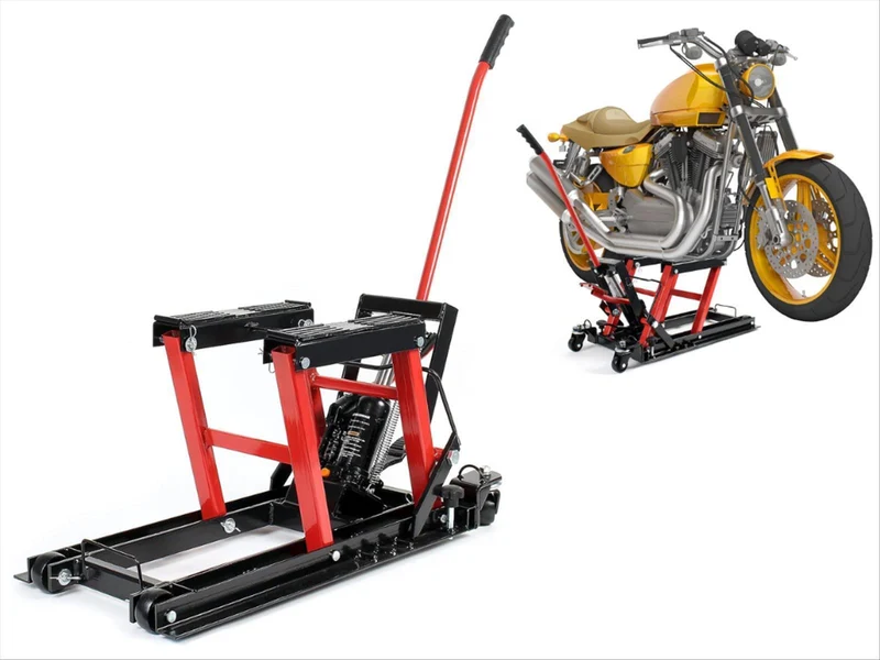 KraftMüller 680kg hydraulischer Motorradheber Hebebühne Montageständer