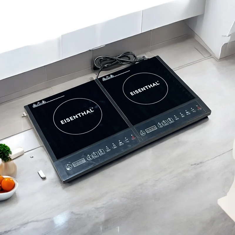 Induktion Kochplatte Doppel Elektrisch mit Timer 3400W