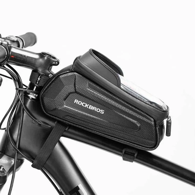 ROCKBROS Fahrradtasche Wasserabweisend Handytasche mit TPU Touchscreen