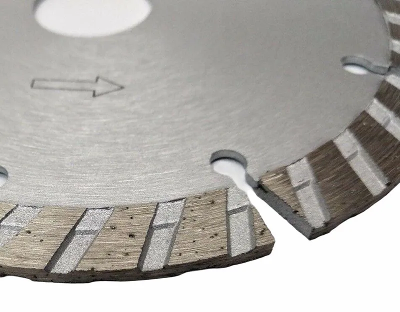 Hochleistungs Diamant Trennscheibe Turbo 230 Ø Beton Granit Winkelschleifer Flex